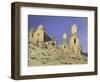 Necropolis Shah-I-Zinda (The Living Kin) in Samarkand, 1869-1870-Vasili Vasilyevich Vereshchagin-Framed Giclee Print