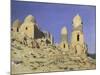 Necropolis Shah-I-Zinda (The Living Kin) in Samarkand, 1869-1870-Vasili Vasilyevich Vereshchagin-Mounted Giclee Print