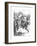 Ned Kelly Kills Police Officer Lonigan-null-Framed Giclee Print