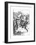 Ned Kelly Kills Police Officer Lonigan-null-Framed Giclee Print