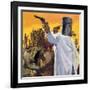 Ned Kelly, the Australian Robin Hood-English School-Framed Giclee Print