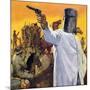 Ned Kelly, the Australian Robin Hood-English School-Mounted Giclee Print