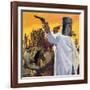 Ned Kelly, the Australian Robin Hood-English School-Framed Giclee Print