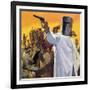 Ned Kelly, the Australian Robin Hood-English School-Framed Giclee Print