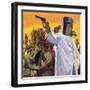 Ned Kelly, the Australian Robin Hood-English School-Framed Giclee Print