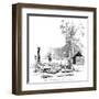 Ned Kelly- the Glenrowan Inn-null-Framed Art Print