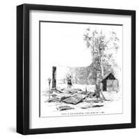 Ned Kelly- the Glenrowan Inn-null-Framed Art Print
