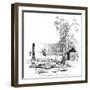 Ned Kelly- the Glenrowan Inn-null-Framed Art Print