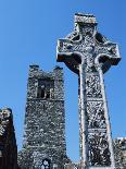 West High Cross and 10th Century Tower, Monasterboice, County Louth, Leinster, Republic of Ireland-Nedra Westwater-Photographic Print