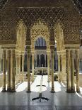 Moorish Architecture of the Court of the Lions, the Alhambra, Granada, Andalucia (Andalusia), Spain-Nedra Westwater-Photographic Print