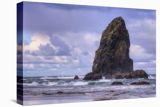Needle Seascape, Cannon Beach, Oregon Coast-Vincent James-Stretched Canvas