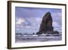 Needle Seascape, Cannon Beach, Oregon Coast-Vincent James-Framed Photographic Print