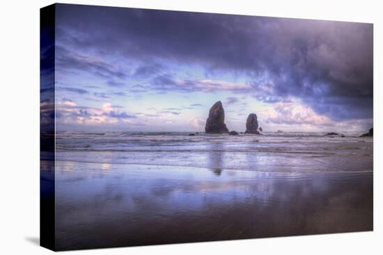 Needles Seascape, Cannon Beach, Oregon Coast-Vincent James-Stretched Canvas