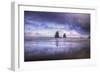 Needles Seascape, Cannon Beach, Oregon Coast-Vincent James-Framed Photographic Print