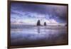 Needles Seascape, Cannon Beach, Oregon Coast-Vincent James-Framed Photographic Print