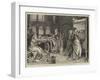 Needlework in the Olden Time, Ladies at Tapestry Work-Matthew White Ridley-Framed Giclee Print