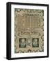 Needlework Sampler. Portland, Maine, 1805-Martha Wilder-Framed Giclee Print