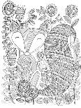 Animal Fox 4-Neeti Goswami-Art Print