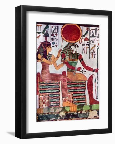 Nefertari Ramses-null-Framed Art Print