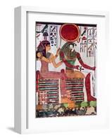 Nefertari Ramses-null-Framed Art Print