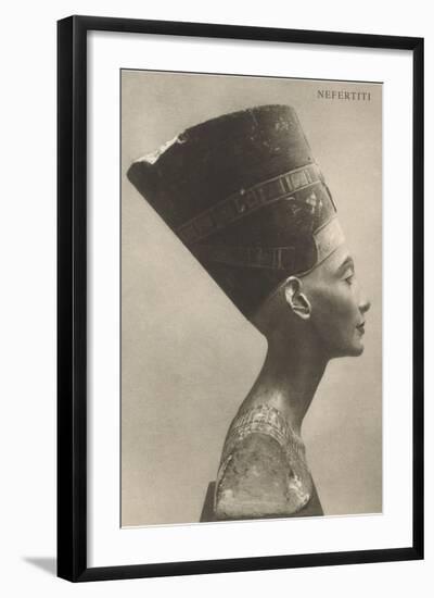 Nefertiti Bust-null-Framed Art Print