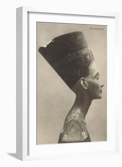 Nefertiti Bust-null-Framed Art Print