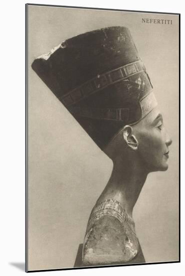 Nefertiti Bust-null-Mounted Art Print
