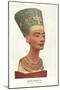 Nefertiti Bust-null-Mounted Art Print