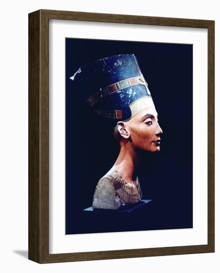 Nefertiti, Egyptian Queen and Consort of Akhenaten, 14th Century Bc-null-Framed Photographic Print