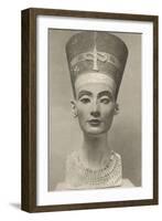 Nefertiti, Head On-null-Framed Art Print