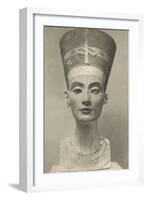 Nefertiti, Head On-null-Framed Art Print