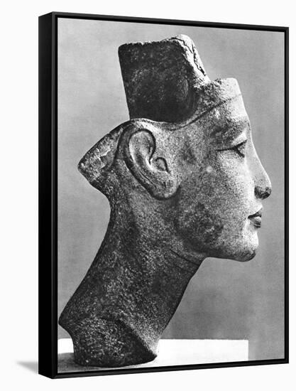 Nefertiti, Queen and Wife of the Pharaoh Akhenaten, Ancient Egyptian, 14th Century BC-null-Framed Stretched Canvas