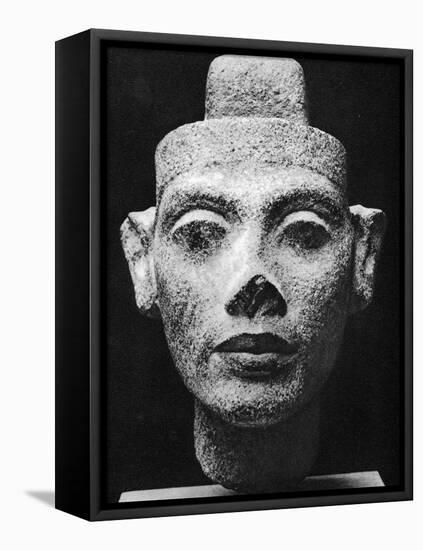 Nefertiti, Queen and Wife of the Pharaoh Akhenaten, Ancient Egyptian, 14th Century BC-null-Framed Stretched Canvas