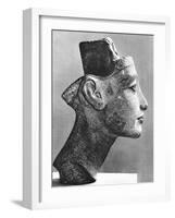 Nefertiti, Queen and Wife of the Pharaoh Akhenaten, Ancient Egyptian, 14th Century BC-null-Framed Photographic Print