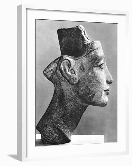 Nefertiti, Queen and Wife of the Pharaoh Akhenaten, Ancient Egyptian, 14th Century BC-null-Framed Photographic Print