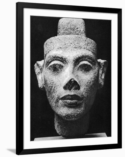 Nefertiti, Queen and Wife of the Pharaoh Akhenaten, Ancient Egyptian, 14th Century BC-null-Framed Photographic Print