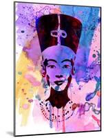 Nefertiti Watercolor-Anna Malkin-Mounted Art Print