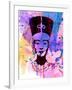 Nefertiti Watercolor-Anna Malkin-Framed Art Print