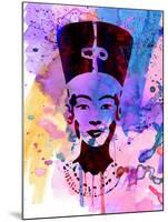 Nefertiti Watercolor-Anna Malkin-Mounted Art Print