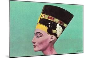 Nefertiti-null-Mounted Art Print