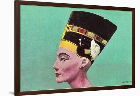 Nefertiti-null-Framed Art Print