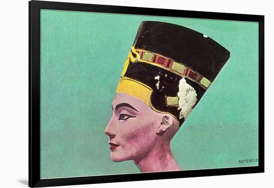 Nefertiti-null-Framed Art Print