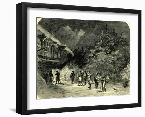 Neff Setting Out to Preach Switzerland-null-Framed Giclee Print