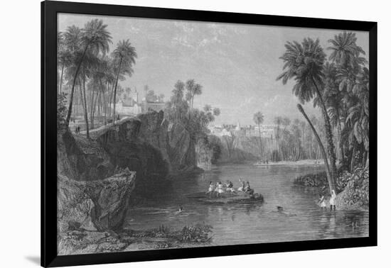 Neftah, Te Ancient Negeta, Beylik of Tunis, c1850-Thomas Higham-Framed Giclee Print