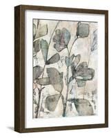 Negative Space Floral II-Jennifer Goldberger-Framed Art Print