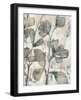 Negative Space Floral II-Jennifer Goldberger-Framed Art Print