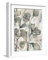 Negative Space Floral II-Jennifer Goldberger-Framed Art Print