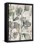 Negative Space Floral II-Jennifer Goldberger-Framed Stretched Canvas