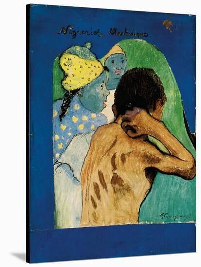 Negreries Martinique, 1890-Paul Gauguin-Stretched Canvas