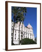 Negresco Hotel, Nice, Alpes Maritimes, Cote d'Azur, French Riviera, Provence, France-John Miller-Framed Photographic Print